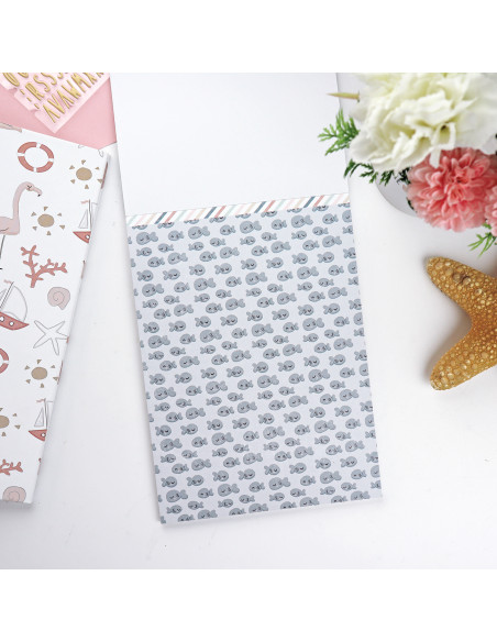 Ohana en la playa 6x8" paper pad | Alúa Cid design