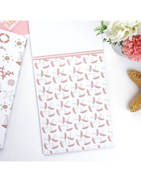 Ohana en la playa 6x8" paper pad | Alúa Cid design