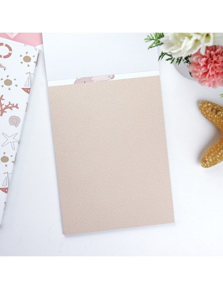 Ohana en la playa 6x8 paper pad of Alúa Cid