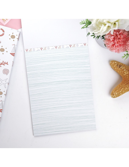 Ohana en la playa 6x8 paper pad of Alúa Cid