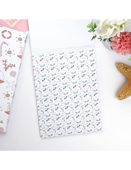 Ohana en la playa 6x8" paper pad | Alúa Cid design