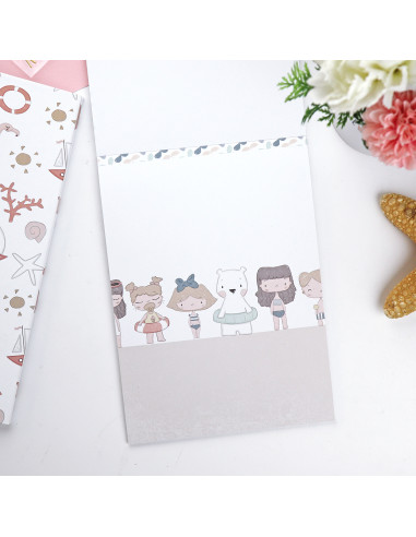 Ohana en la playa 6x8" paper pad |...