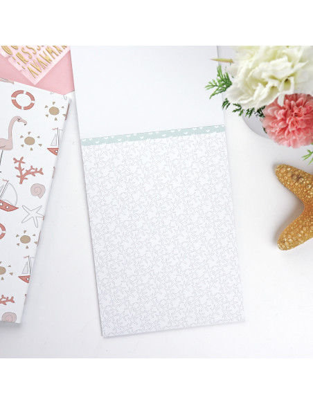 Ohana en la playa 6x8" paper pad | Alúa Cid design