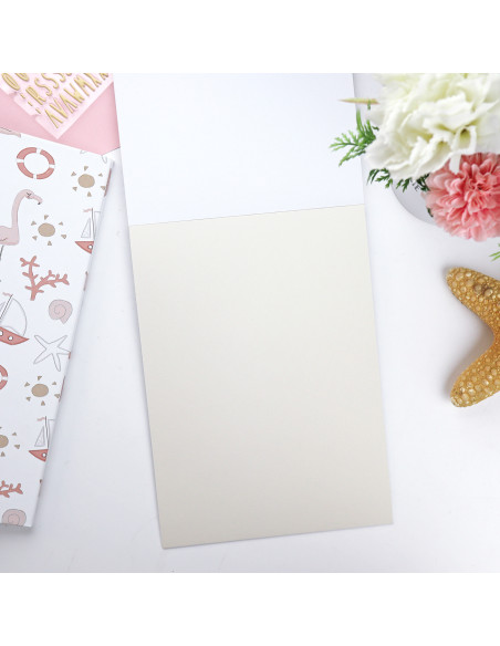 Ohana en la playa 6x8" paper pad | Alúa Cid design