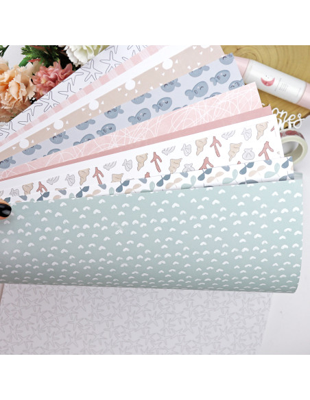 Ohana en la playa paper pad | Alúa Cid design