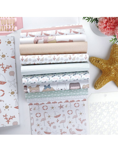 Ohana en la playa 6x8" paper pad |...