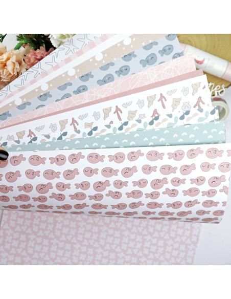 Ohana en la playa paper pad | Alúa Cid design