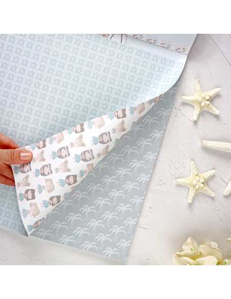 Hawaii 12" paper pad | Alúa Cid design