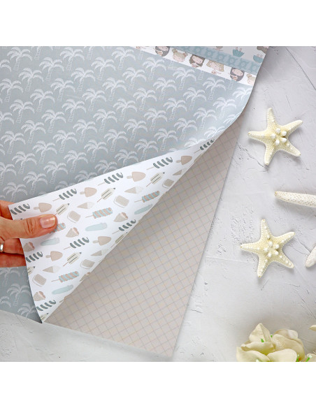 Hawaii 12" paper pad | Alúa Cid design