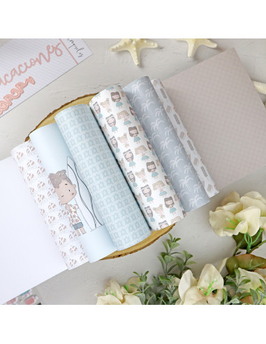 Hawaii 8x6" paper pad | Alúa Cid design