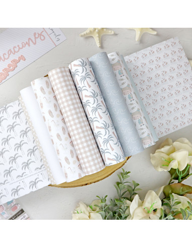 Hawaii 6x8 paper pad of Alúa Cid