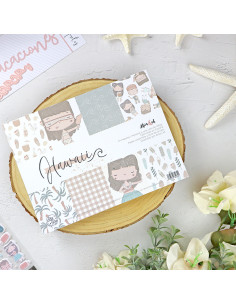 Hawaii 8x6" paper pad | Alúa Cid design