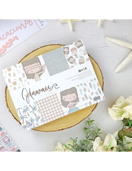 Hawaii 8x6" paper pad | Alúa Cid design