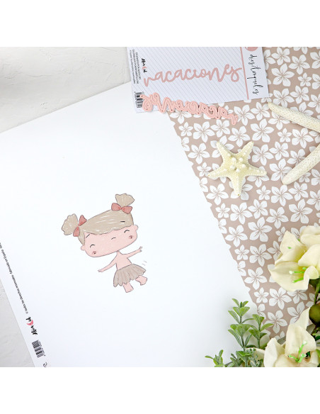 Hawaiana laminated paper sheet | Alúa Cid design