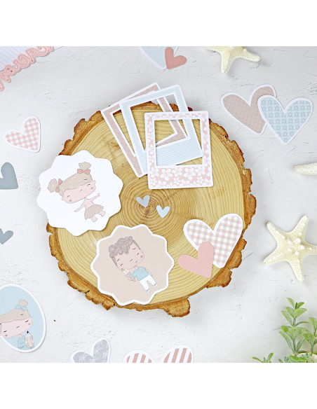 Hawaii Etiquetas die-cuts set | Alúa Cid