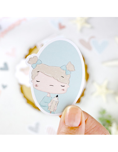 Hawaii Etiquetas die-cuts set | Alúa Cid