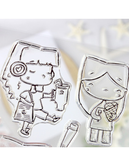 Miko Clear stamp set by Alúa Cid