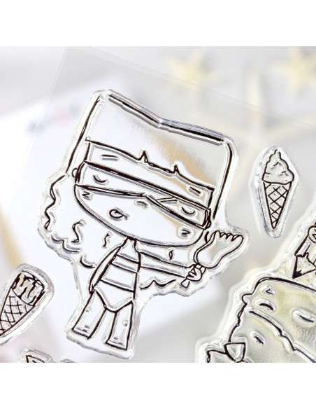 Miko stamp & dies set by Alúa Cid