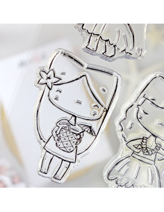 Hawaii Clear stamp set by Alúa Cid