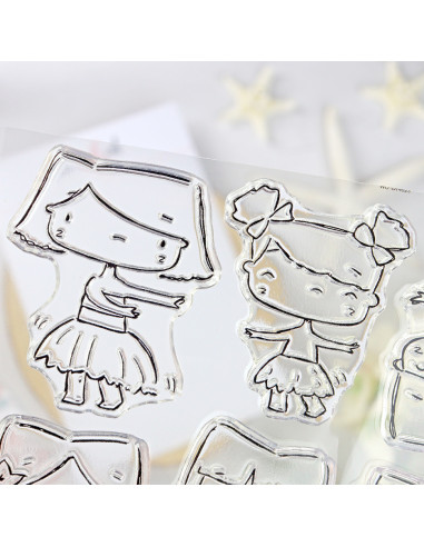 Hawaii Clear stamp set by Alúa Cid