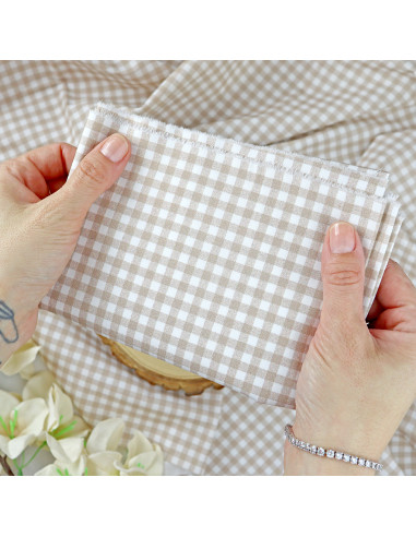 5m Vichy from Hawaii printed fabric | Hawaii by Alúa Cid