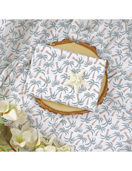 5m Palmeras printed fabric | Hawaii by Alúa Cid