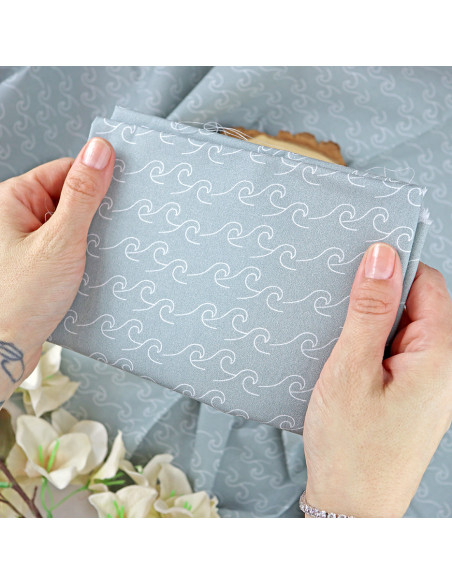 5m Océano printed fabric | Hawaii by Alúa Cid