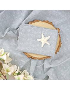 5m Océano printed fabric | Hawaii by Alúa Cid