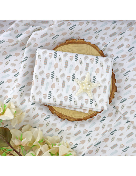 5m Miko printed fabric | Hawaii by Alúa Cid