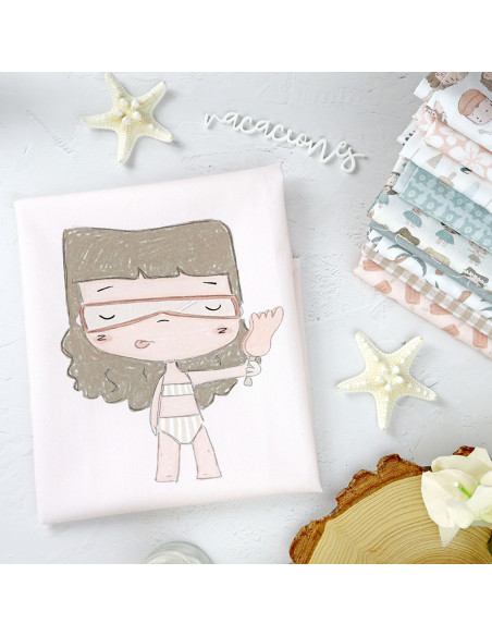 Frigo Printed panel fabric | Ohana collection