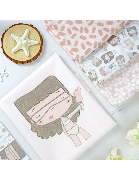 Frigo Printed panel fabric | Ohana collection