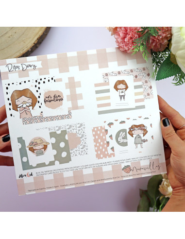 Primavera Rita's Diary Card pad | Maravillas collection