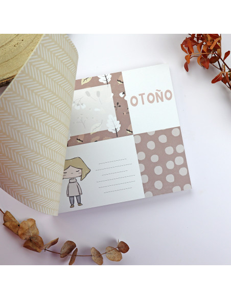 Otoño Rita's Diary Card pad | Maravillas collection