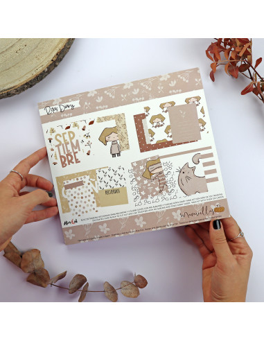 Otoño Rita's Diary Card pad | Maravillas collection