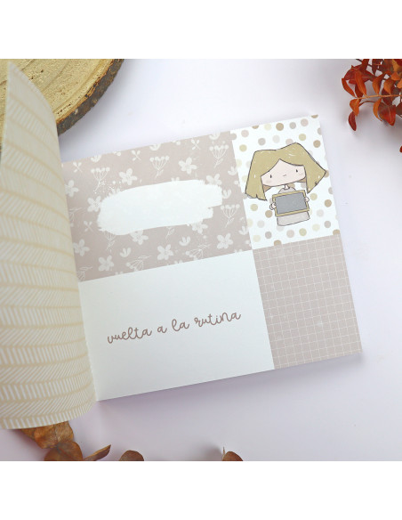 Otoño Rita's Diary Card pad | Maravillas collection