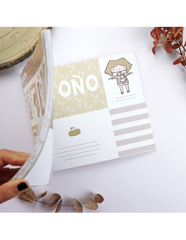 Otoño Rita's Diary Card pad | Maravillas collection Otoño Rita's Diary Card pad | Maravillas collection