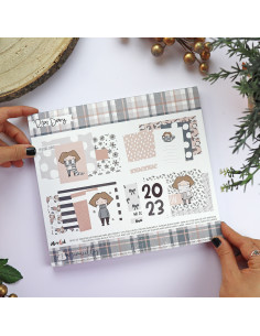 Invierno Rita's Diary Card pad | Maravillas collection