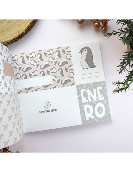 Invierno Rita's Diary Card pad | Maravillas collection