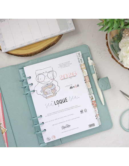 'Agenda 2026' diary filler A5 | Sea lo que sea collection