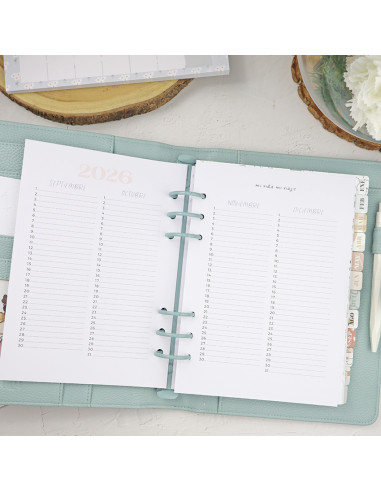 'Agenda 2026' diary filler A5 | Sea lo que sea collection 'Agenda 2026' diary filler A5 | Sea lo que sea collection