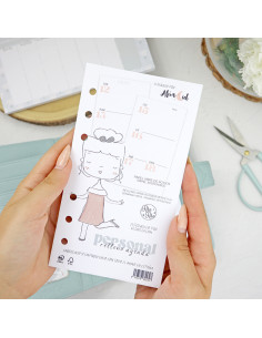'Agenda perpetua Personal' diary filler | Sea lo que sea collection