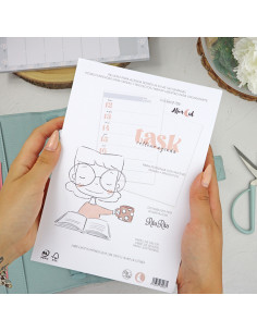 'Agenda perpetua Task' diary filler A5 | Sea lo que sea collection