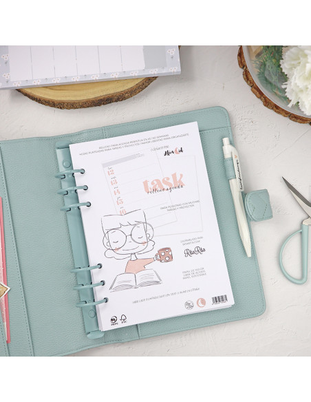 'Agenda perpetua Task' diary filler A5 | Sea lo que sea collection
