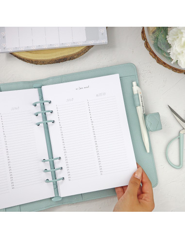 'Agenda perpetua Task' diary filler A5 | Sea lo que sea collection