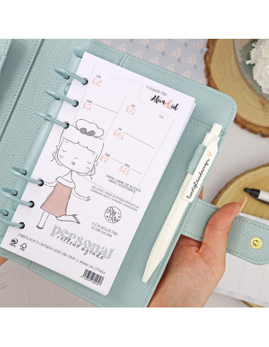 Personal size Hielo planner cover