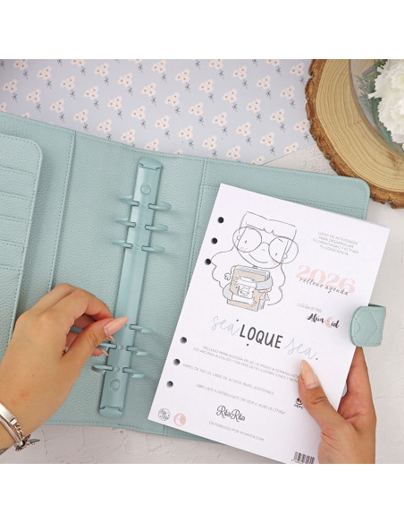 'Hielo' A5 planner cover | Sea lo que sea