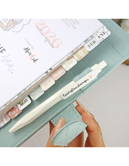 'Hielo' A5 planner cover | Sea lo que sea