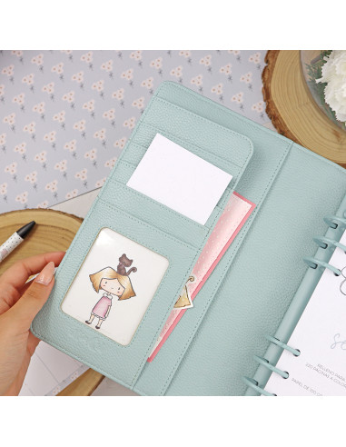 Hielo A5 planner cover | Sea lo que sea by Alúa Cid