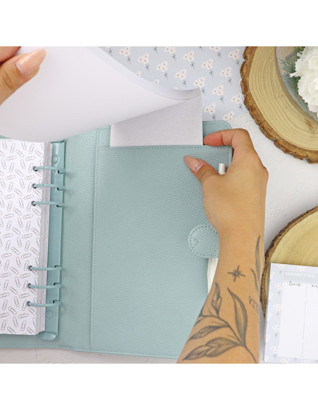 Hielo A5 planner cover | Sea lo que sea by Alúa Cid