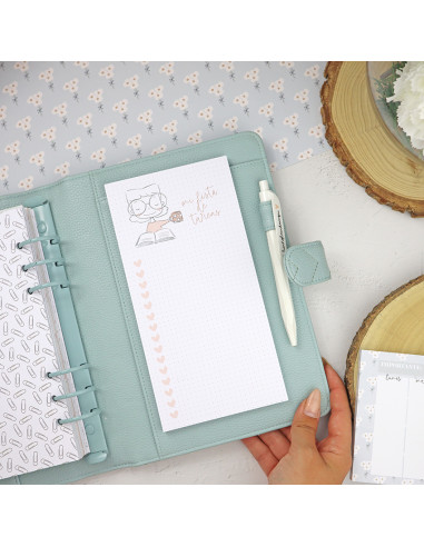 Hielo A5 planner cover | Sea lo que sea by Alúa Cid